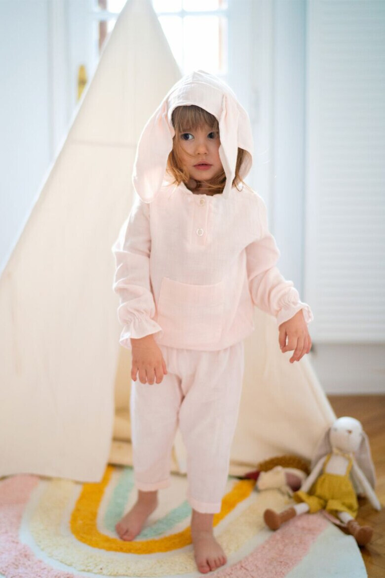 MON PETIT JO Худи Hbunny с 3D ушички - Pepit.bg
