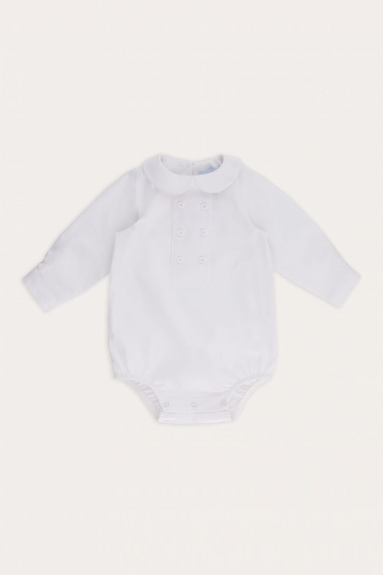 MON PETIT JO Памучно боди с дълги ръкави - Pepit.bg