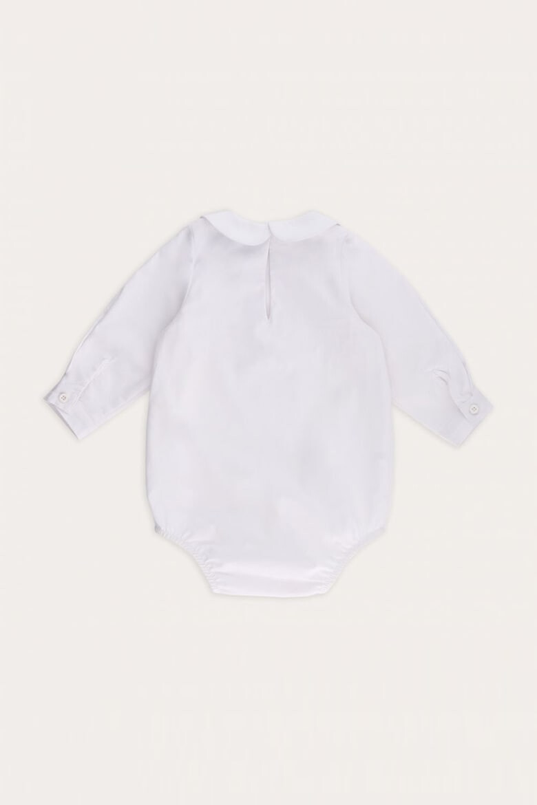 MON PETIT JO Памучно боди с дълги ръкави - Pepit.bg