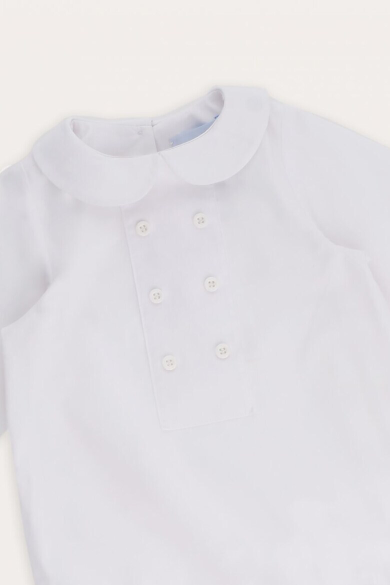MON PETIT JO Памучно боди с дълги ръкави - Pepit.bg