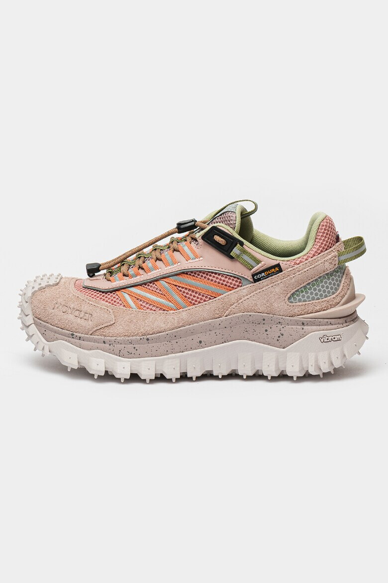 Moncler Basic Спортни обувки Trailgrip с велур - Pepit.bg