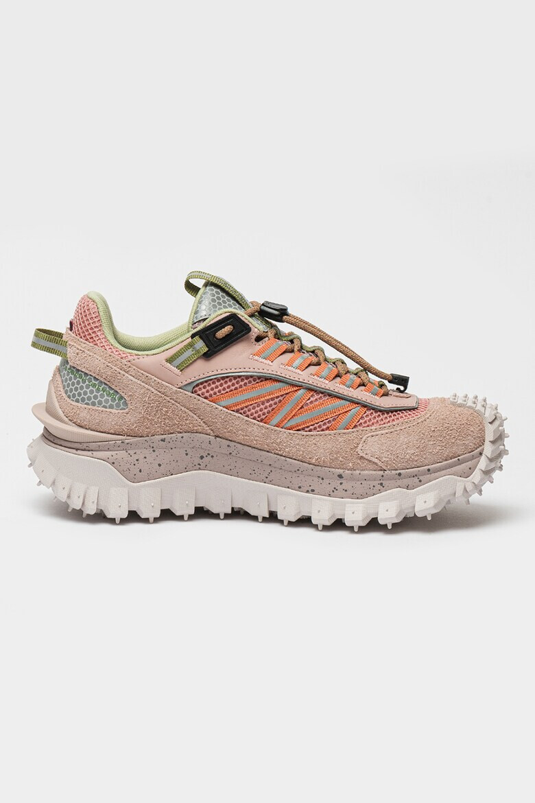 Moncler Basic Спортни обувки Trailgrip с велур - Pepit.bg