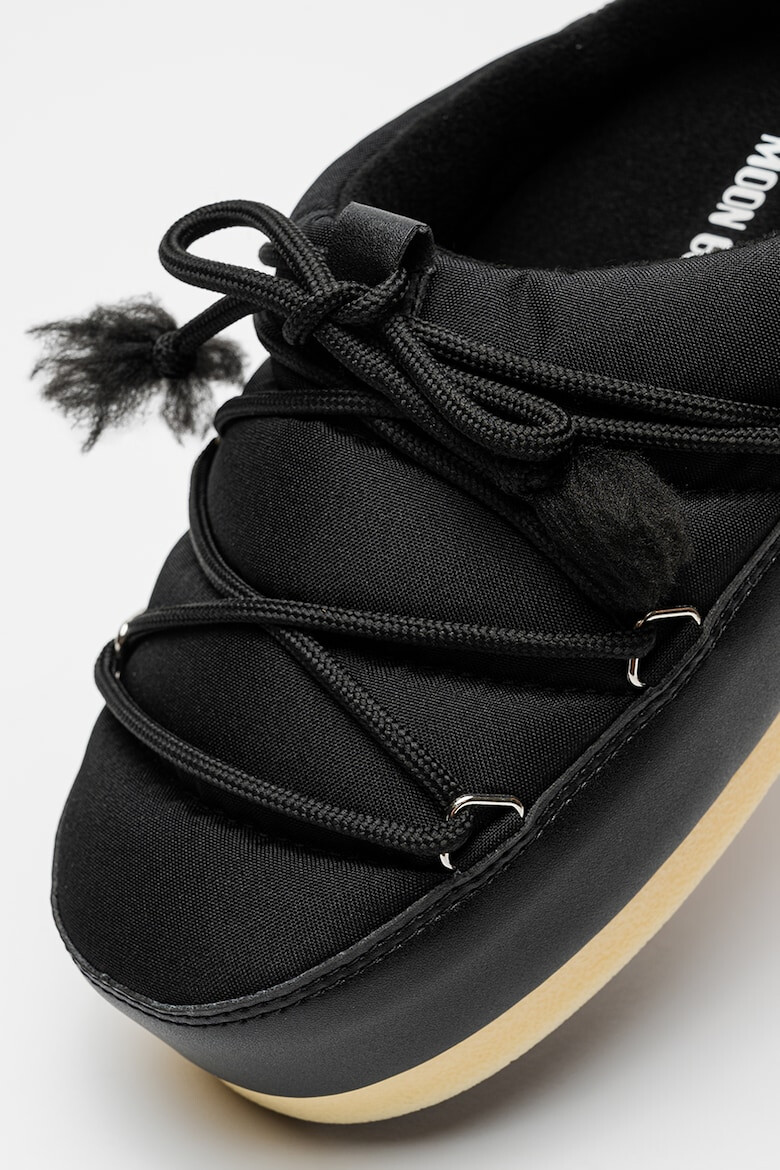 Moon Boot Сабо с връзки - Черен - Pepit.bg
