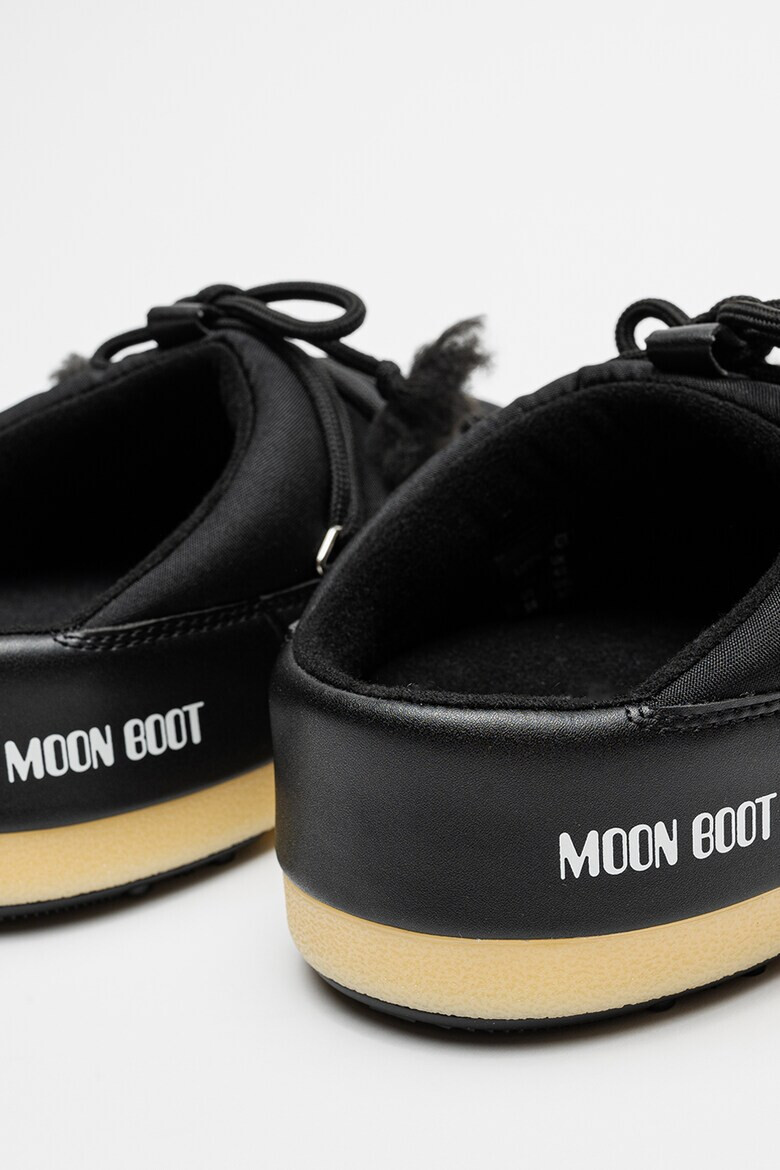 Moon Boot Сабо с връзки - Черен - Pepit.bg