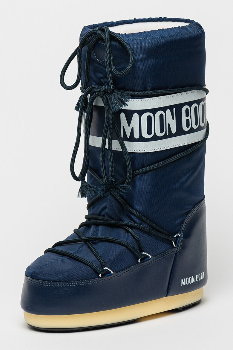 Moon Boot Текстилни апрески MB Icon - Сив/Тъмносин - Pepit.bg