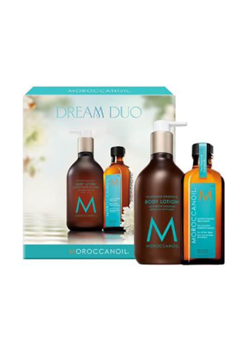 Moroccanoil Комплект Dream Duo: Масло Tratament Original 100 мл и Лосион за тяло Fragrance Original 360 мл - Pepit.bg