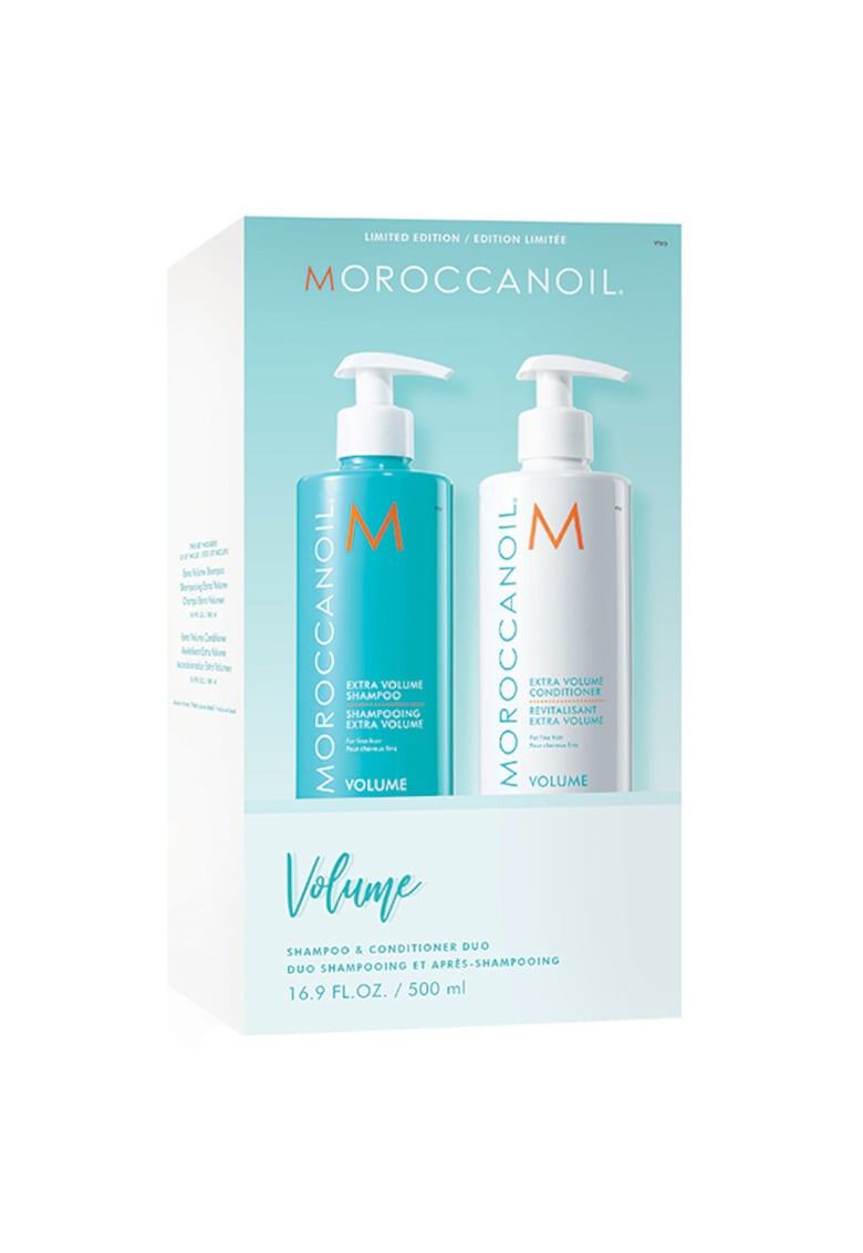 Moroccanoil Комплект Duo Volume За обем: Шампоан 500 мл + Балсам 500 мл - Pepit.bg