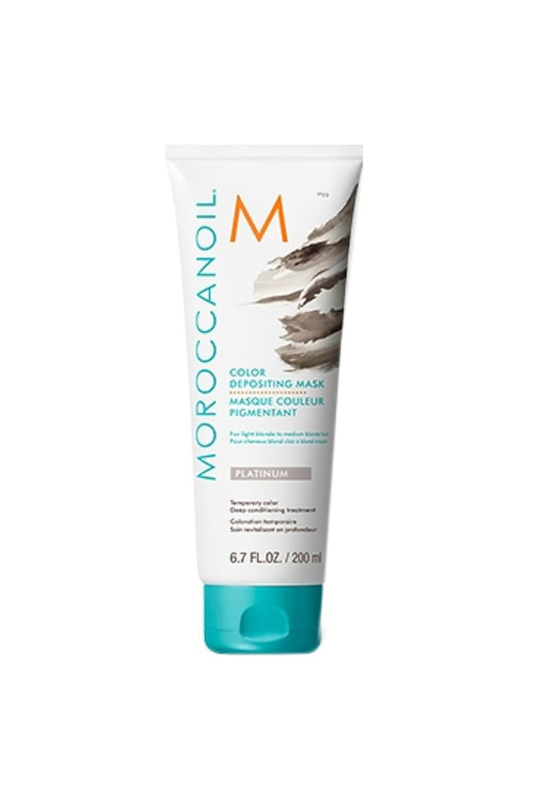 Moroccanoil Тонираща маска за коса Platinum за руса коса - Pepit.bg