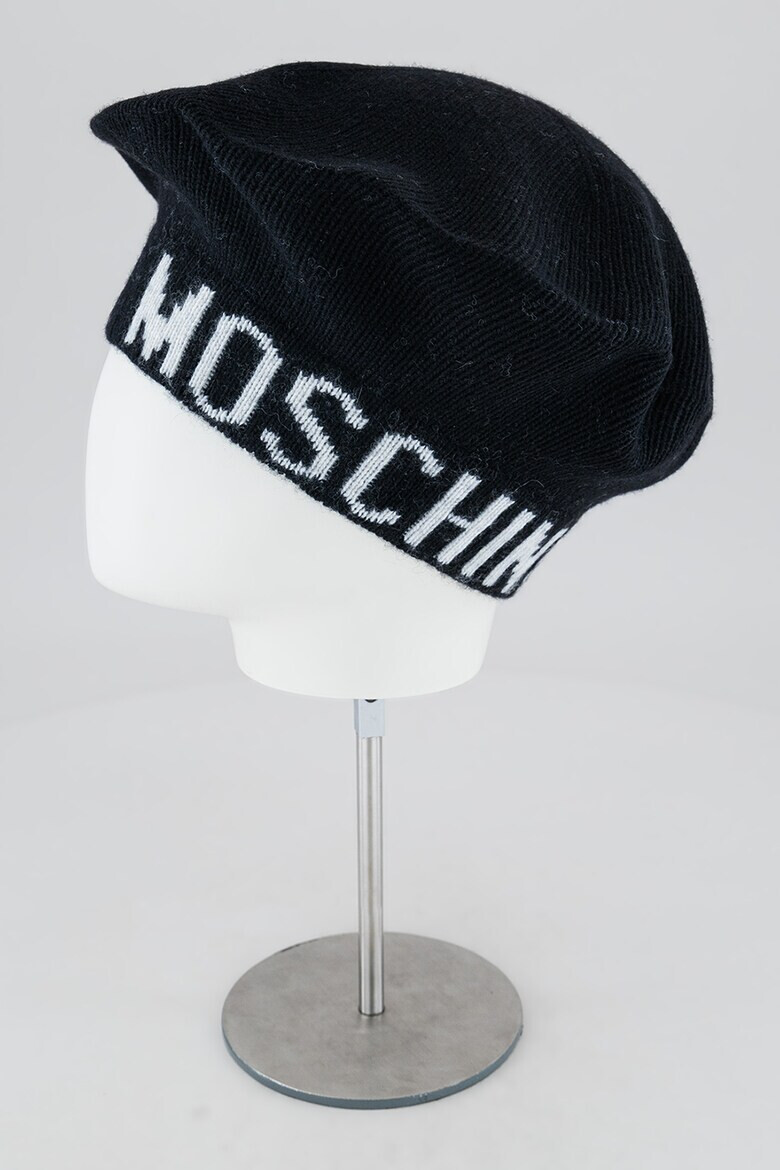 Moschino Барета с вълна и лого - Pepit.bg