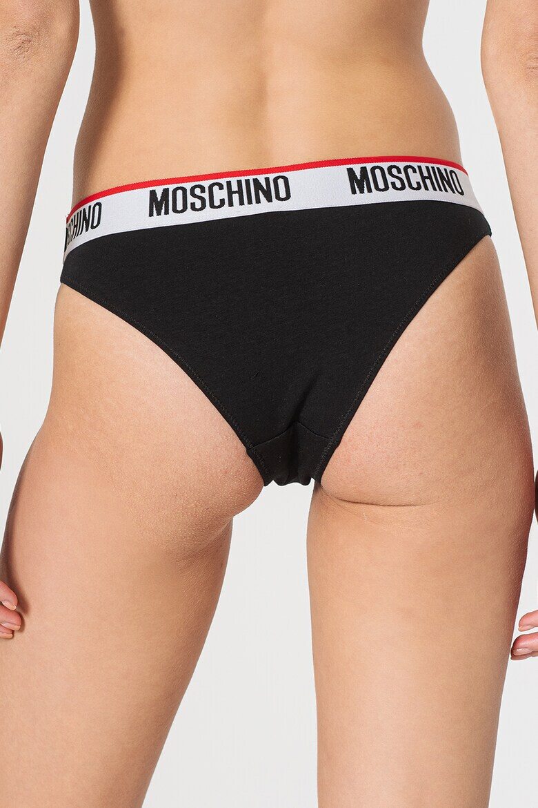 Moschino Бикини с контрастна талия - 2 чифта - Pepit.bg