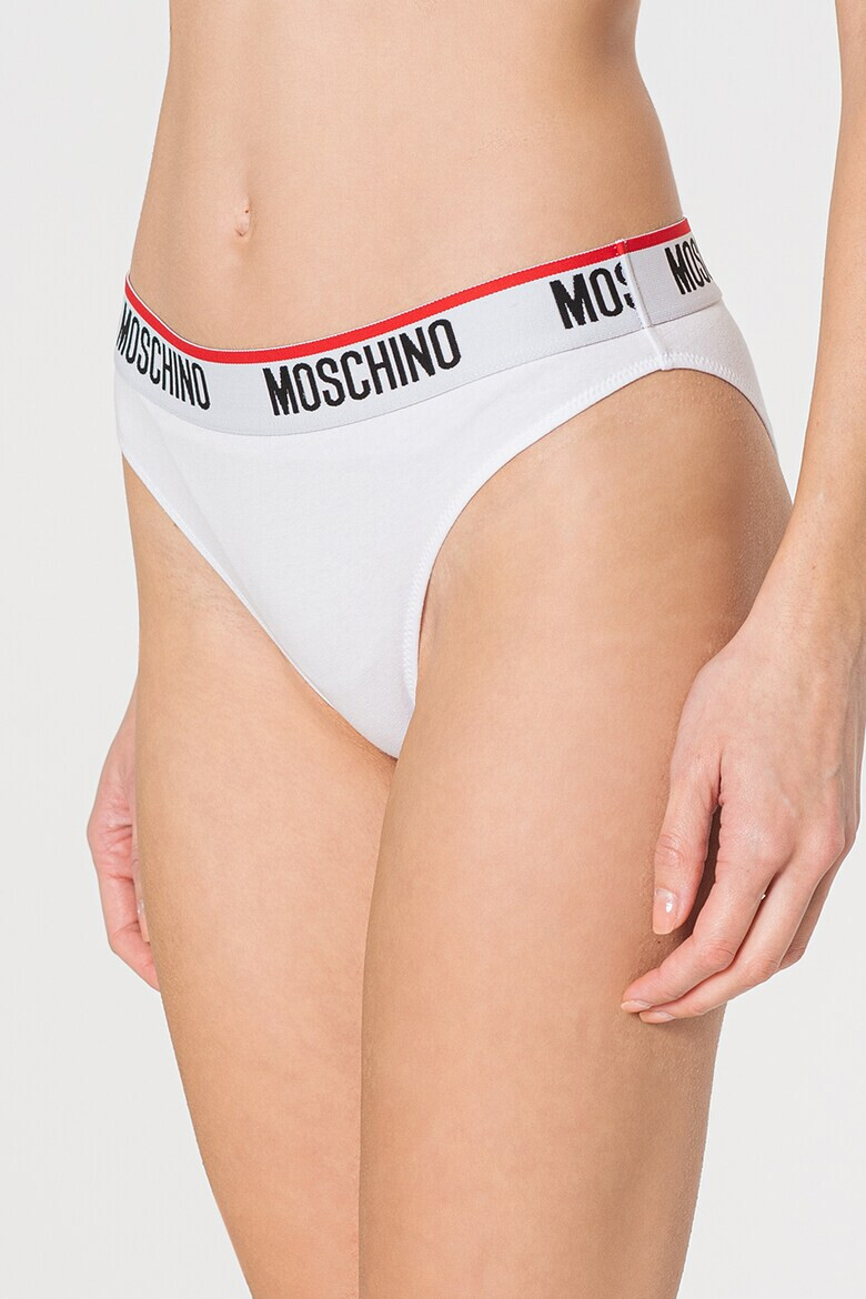 Moschino Бикини с контрастна талия - 2 чифта - Pepit.bg
