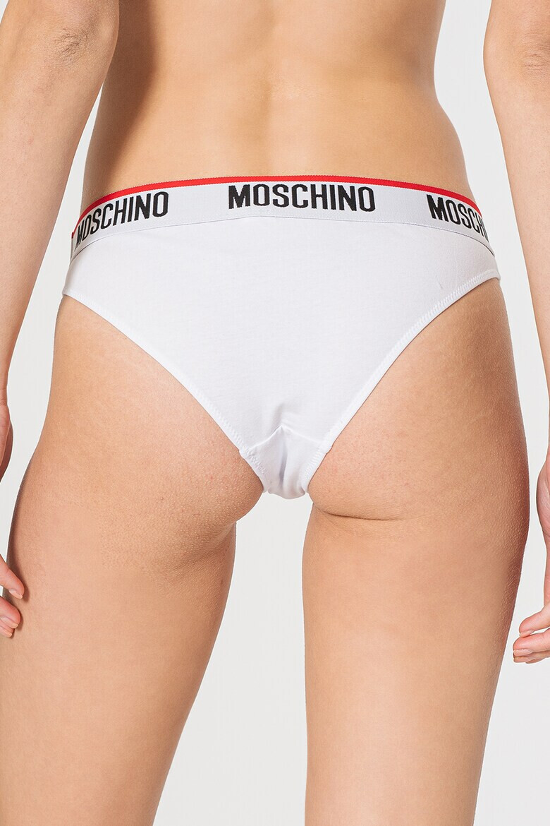 Moschino Бикини с контрастна талия - 2 чифта - Pepit.bg