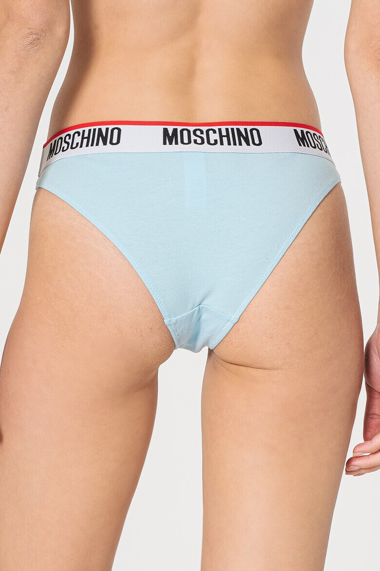 Moschino Бикини с контрастна талия - 2 чифта - Pepit.bg