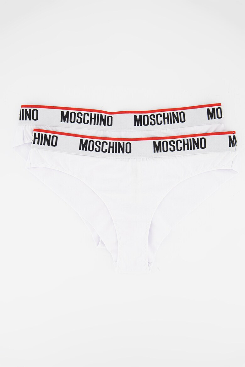 Moschino Бикини с лого на талията - 2 чифта - Pepit.bg