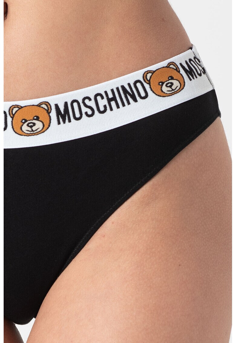 Moschino Бикини с лого 2 чифта - Pepit.bg