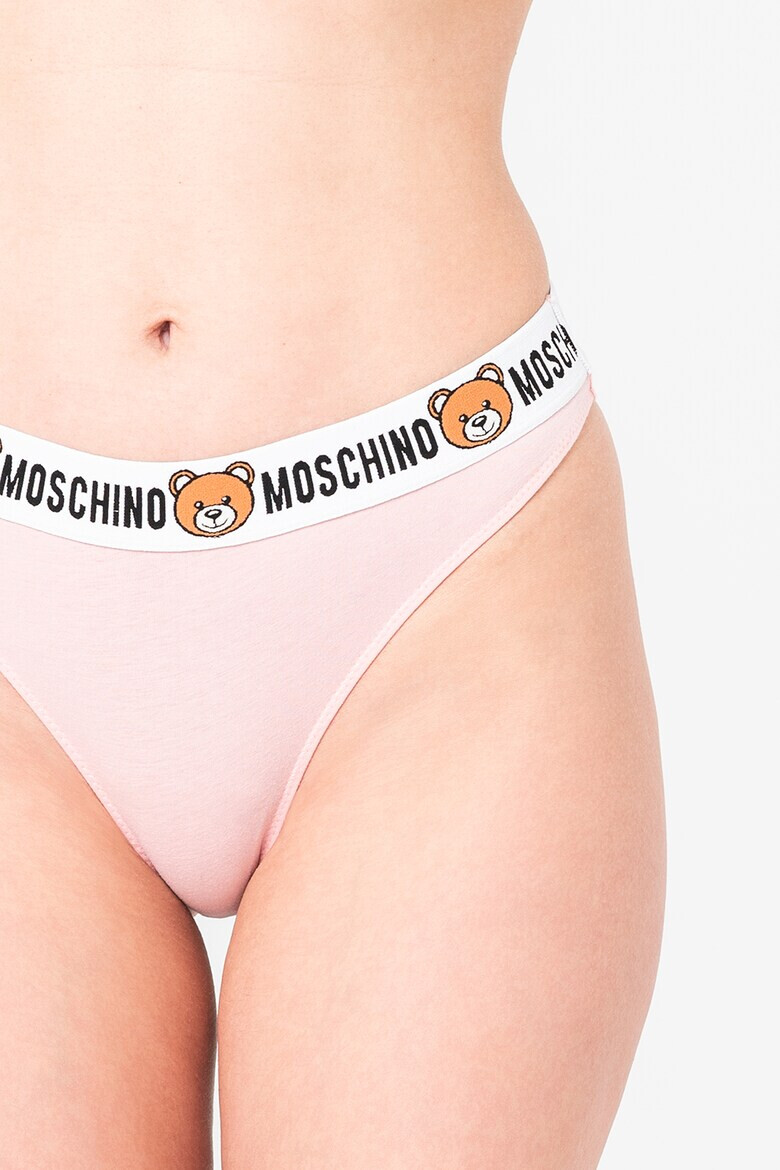 Moschino Бикини с лого на талията - 2 чифта - Pepit.bg