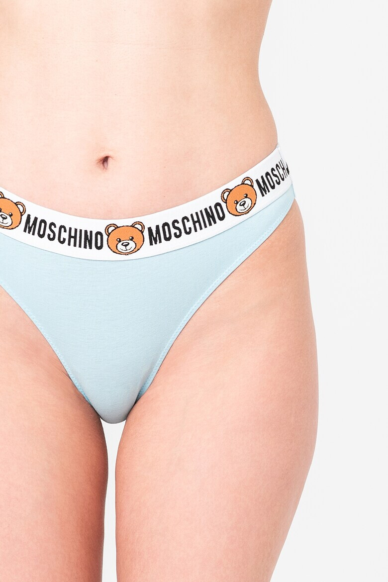 Moschino Бикини с лого на талията - 2 чифта - Pepit.bg