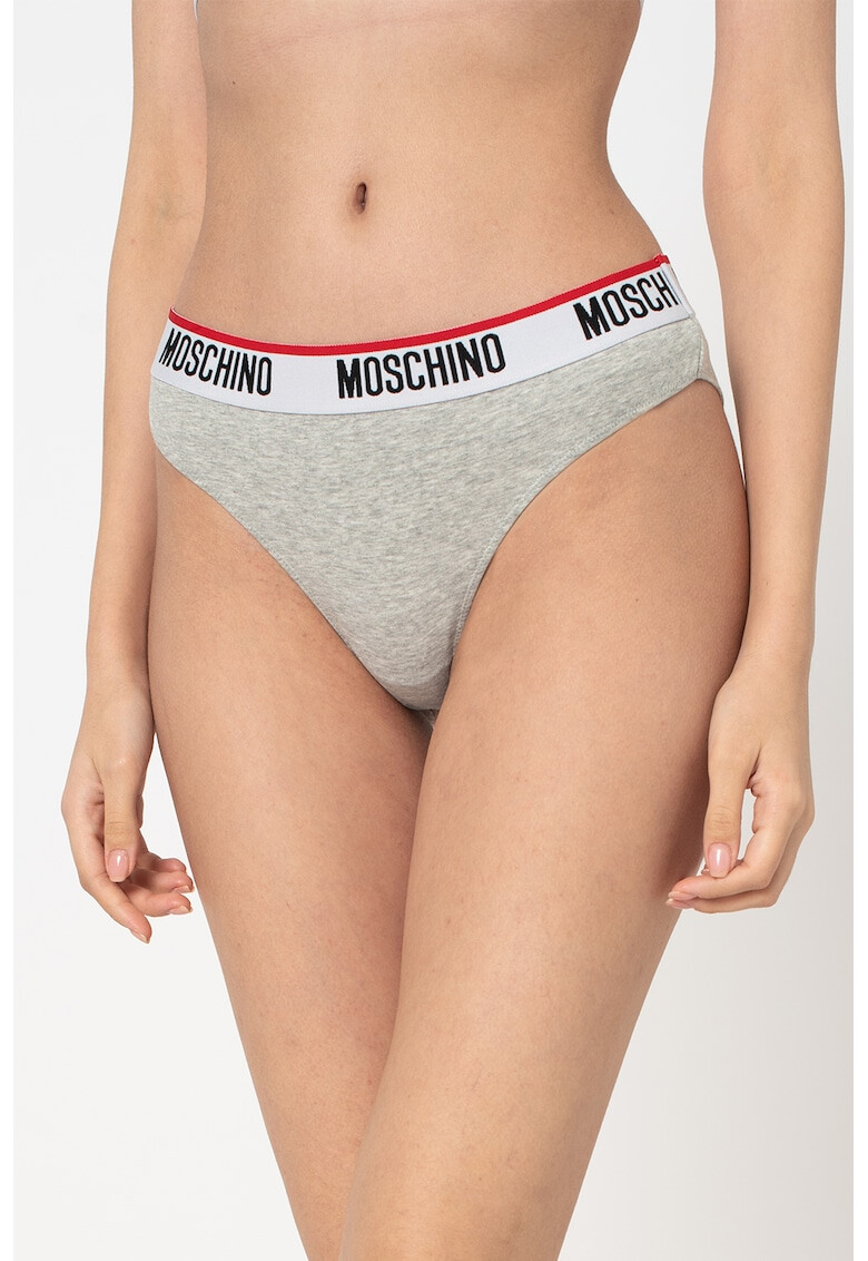 Moschino Бикини тип бразилиана с лого - 2 чифта - Pepit.bg