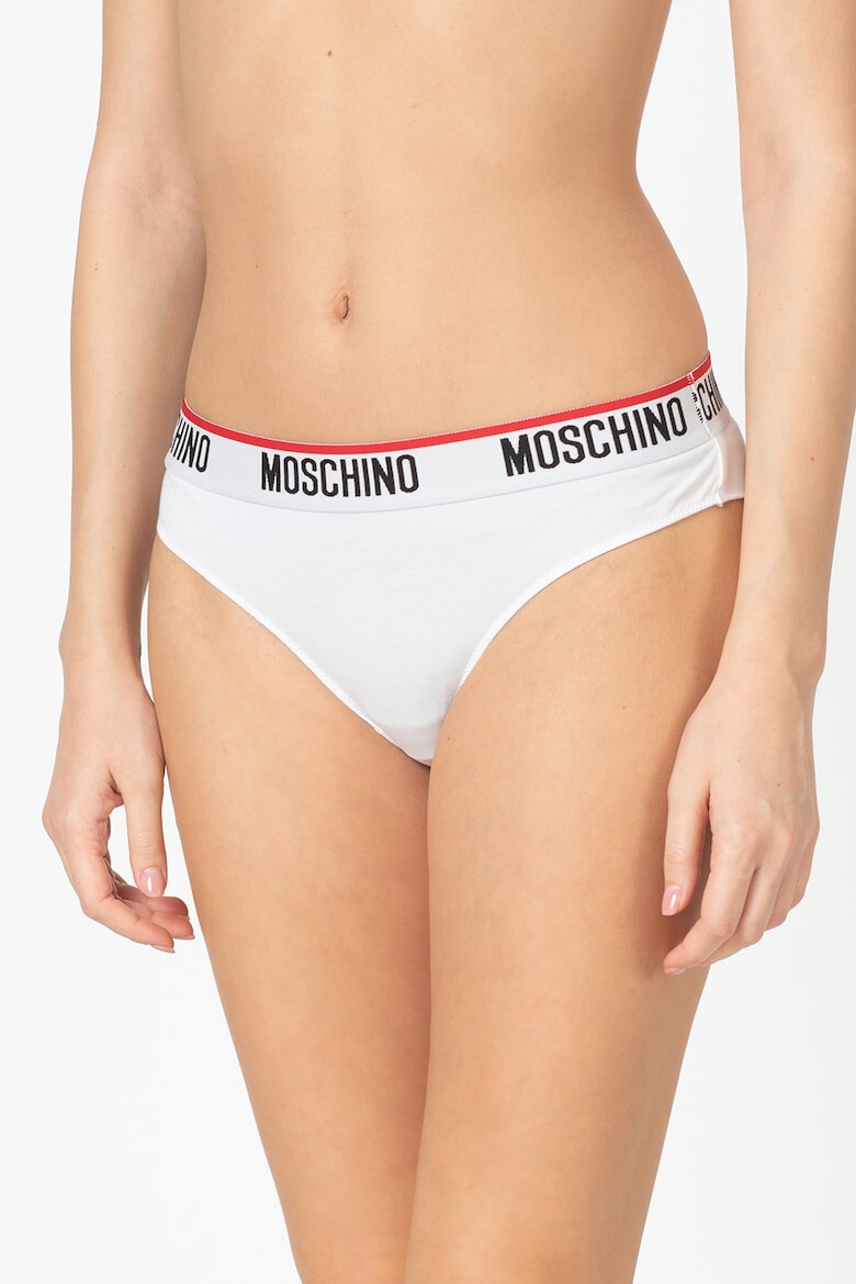 Moschino Бикини тип бразилиана с лого - 2 чифта - Pepit.bg