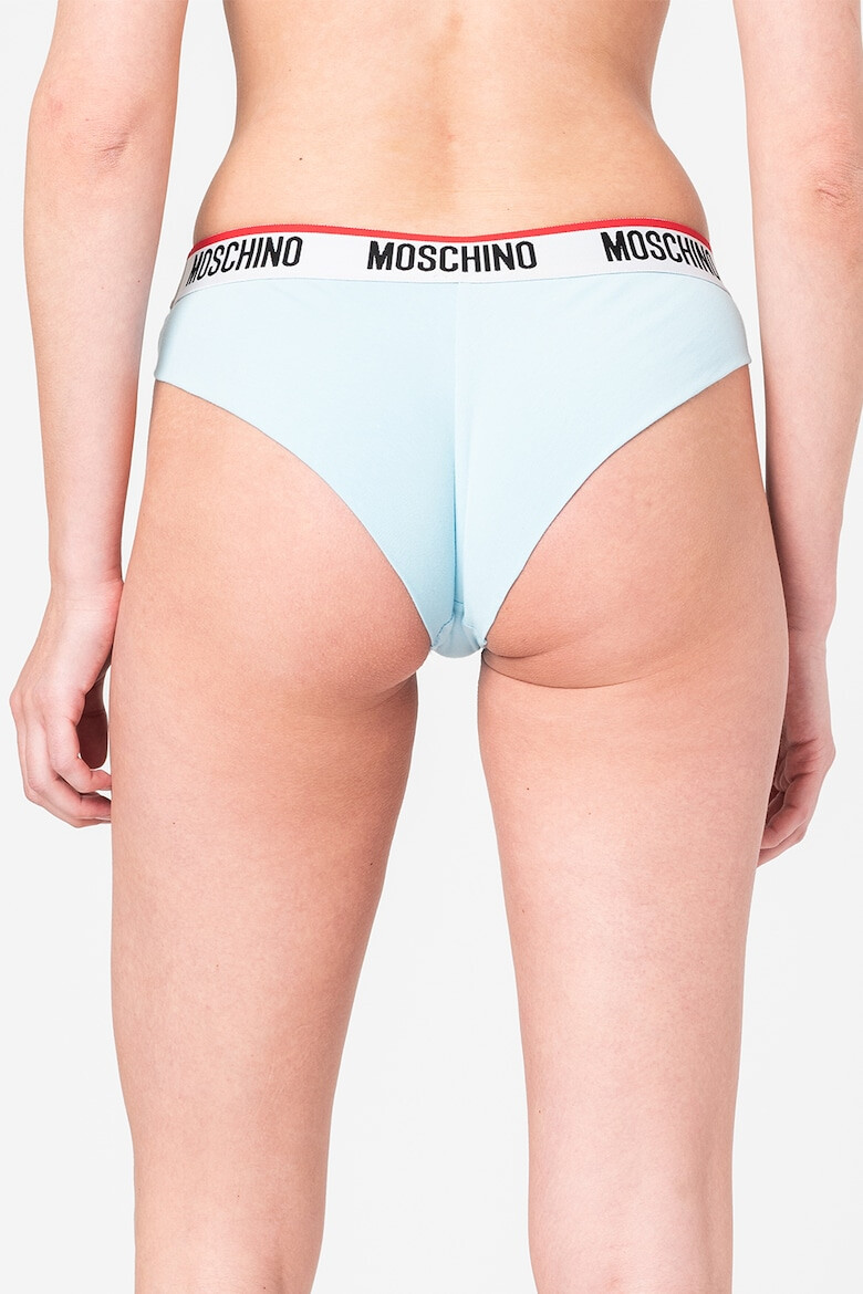 Moschino Бикини тип бразилиана с лого - 2 чифта - Pepit.bg