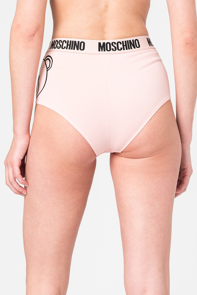Moschino Бикини тип хипстър с лого на талията - Pepit.bg