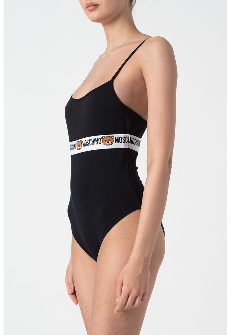 Moschino Боди от жарсе с лого - Pepit.bg