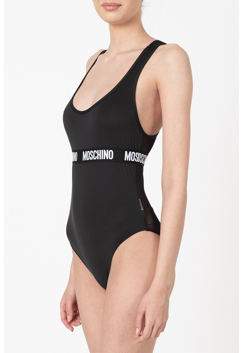 Moschino Боди с мрежеста задна част - Pepit.bg