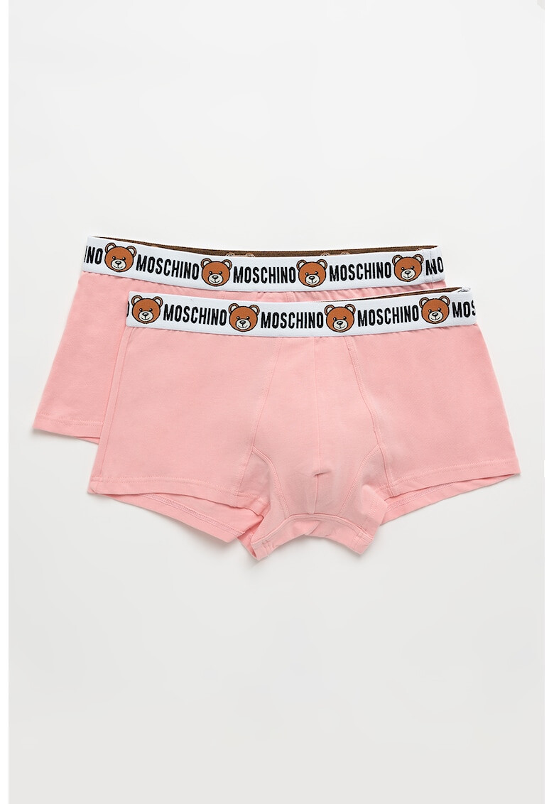 Moschino Боксерки с лого - 2 чифта - Pepit.bg
