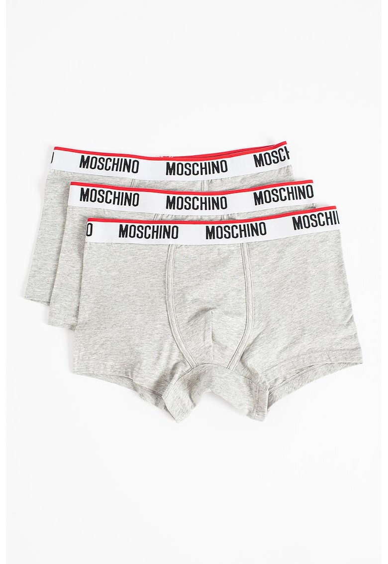 Moschino Боксерки с лого - 3 чифта - Pepit.bg