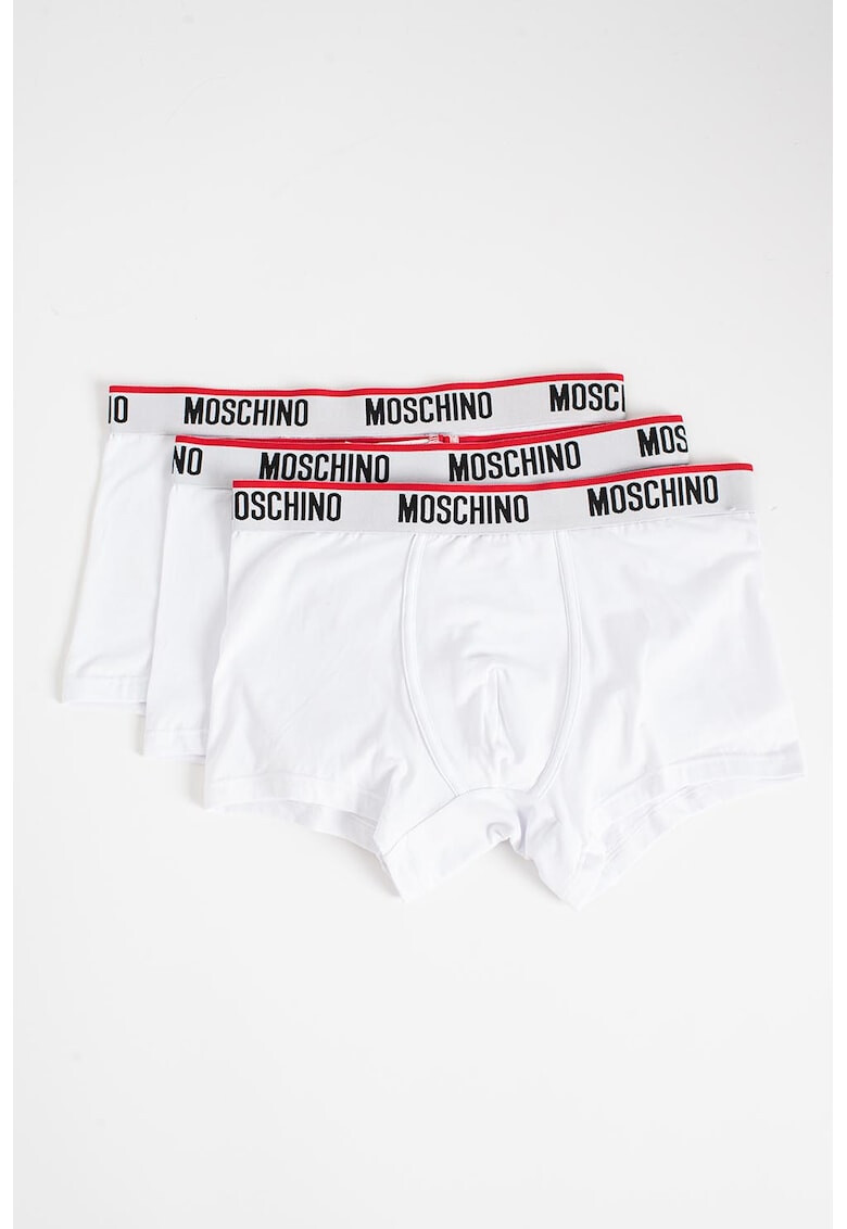 Moschino Боксерки с лого - 3 чифта - Pepit.bg