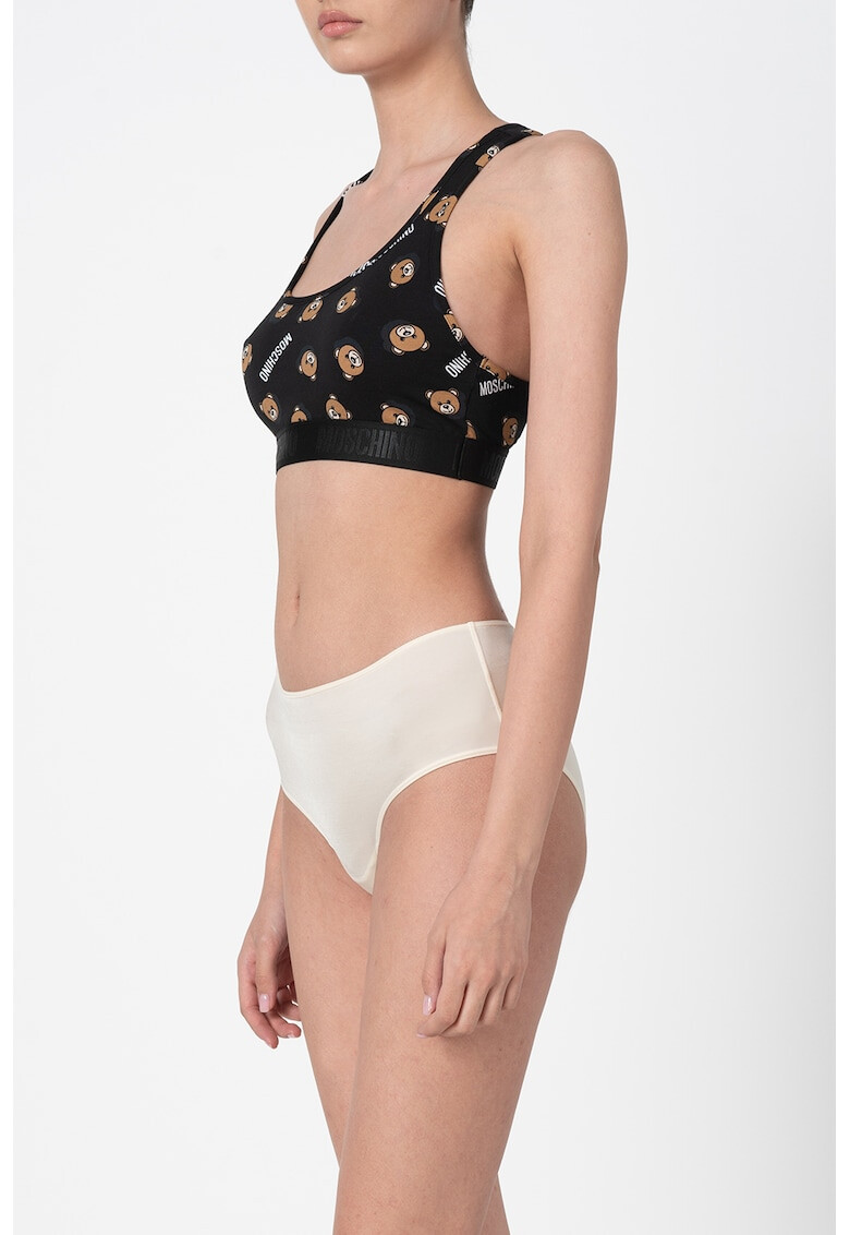 Moschino Бюстие с десен на мечета - Pepit.bg