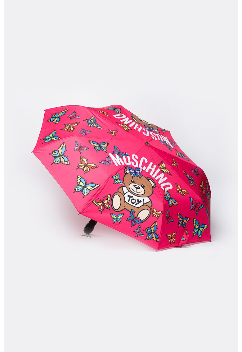 Moschino Чадър Butterfly Bear с десен - Pepit.bg