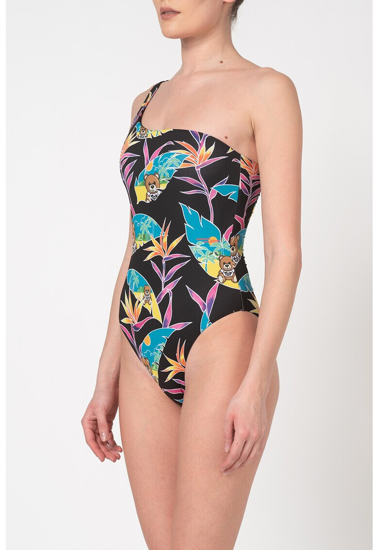 Moschino Цял бански с десен - Pepit.bg