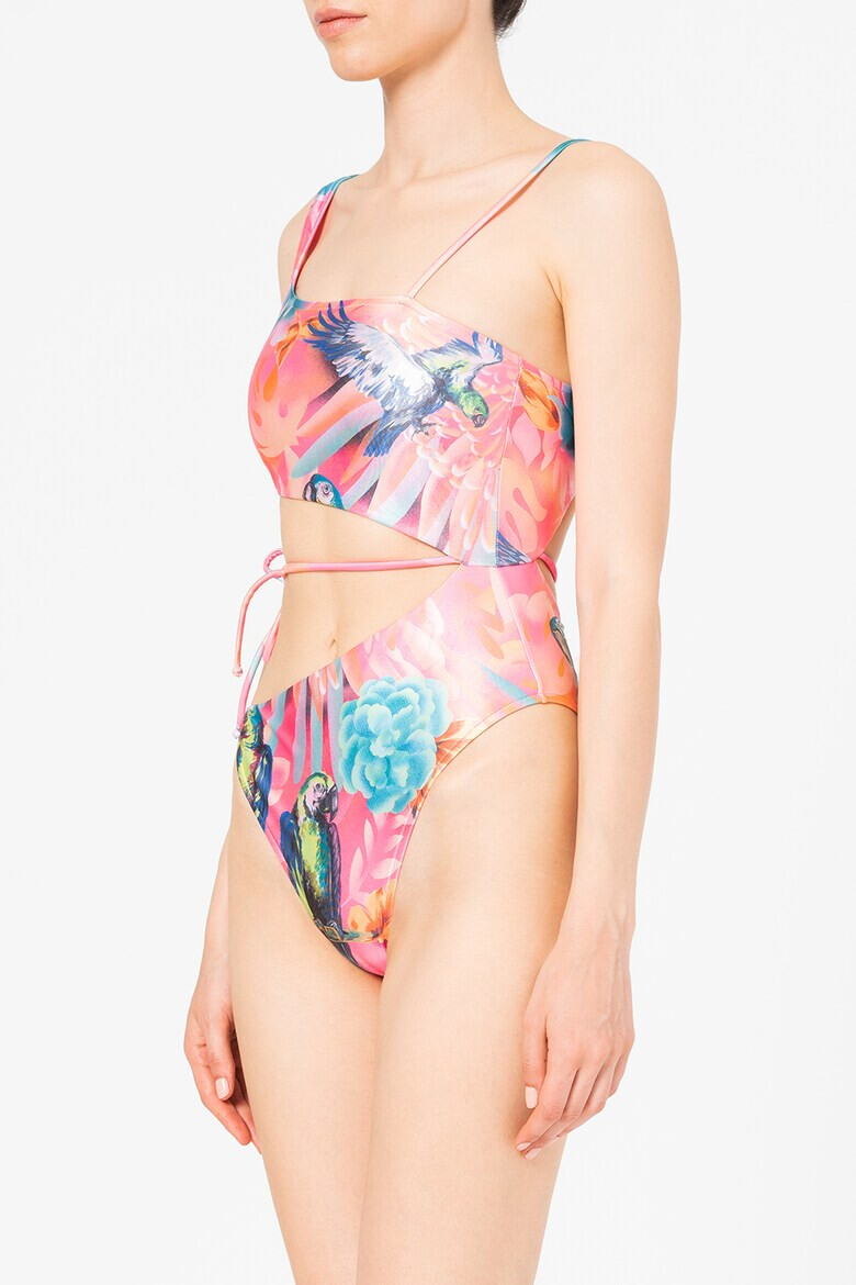 Moschino Цял бански с десен - Pepit.bg