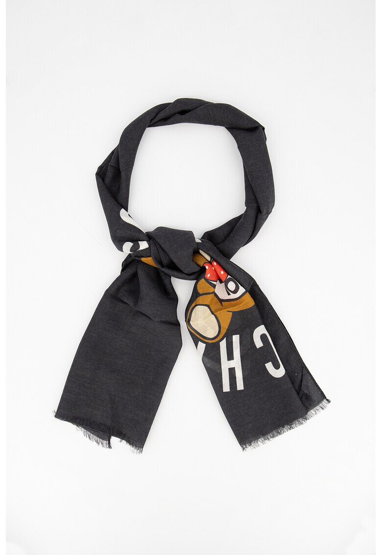 Moschino Десениран шал - Pepit.bg