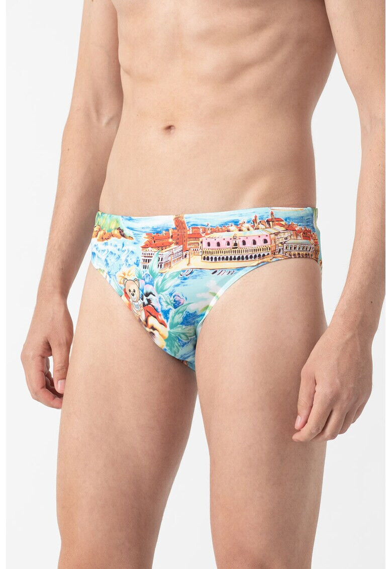 Moschino Десенирани бански - Pepit.bg