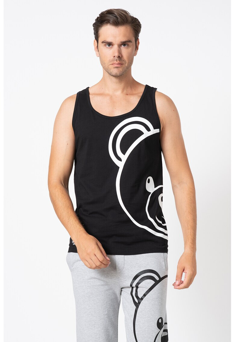 Moschino Домашен топ с лого - Pepit.bg