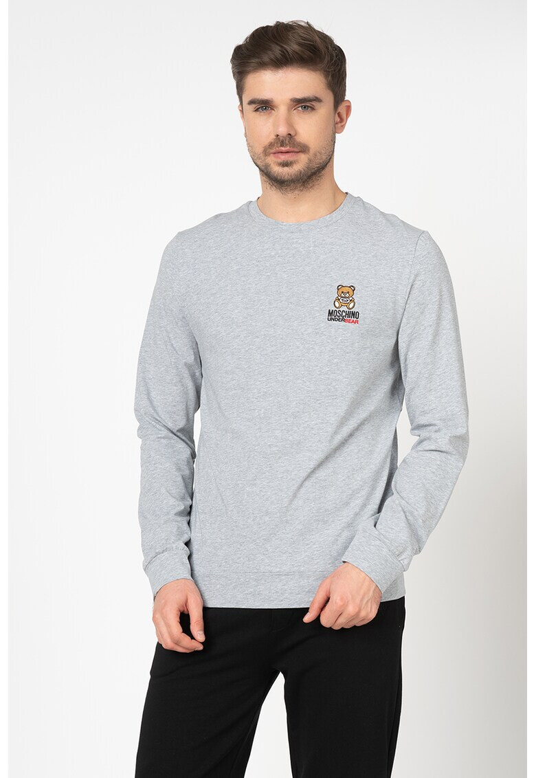 Moschino Домашна блуза с бродирано лого - Pepit.bg