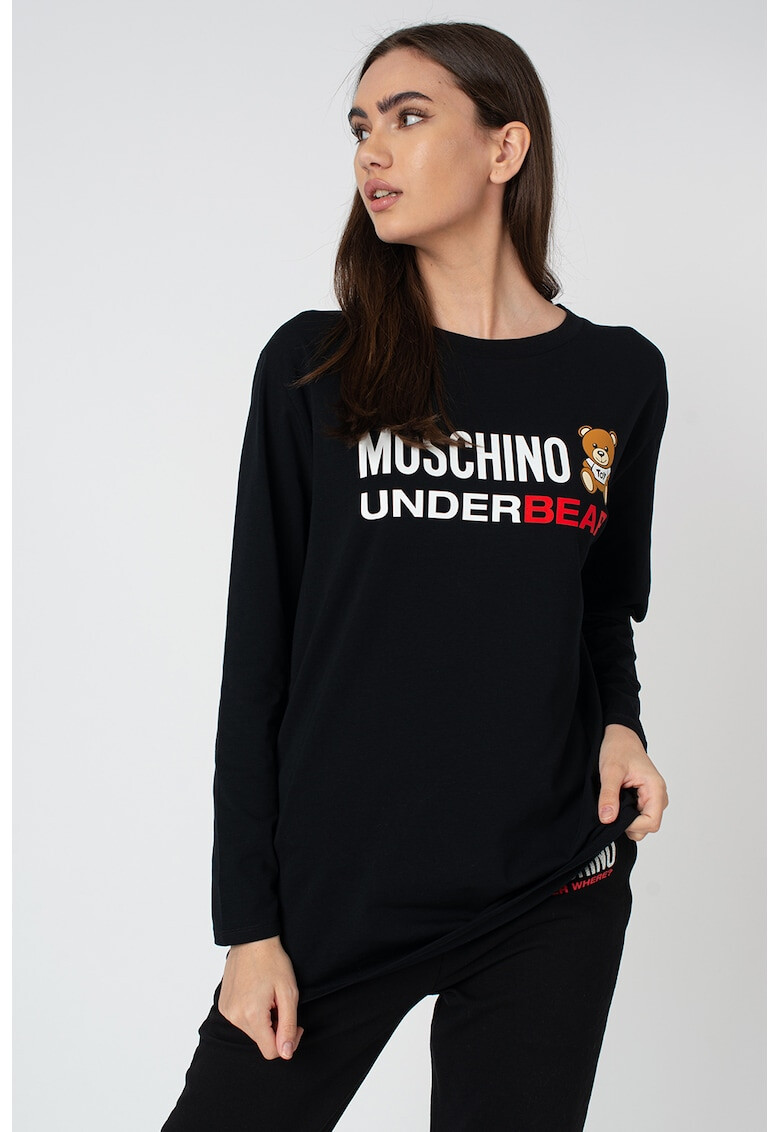 Moschino Домашна блуза с лого - Pepit.bg