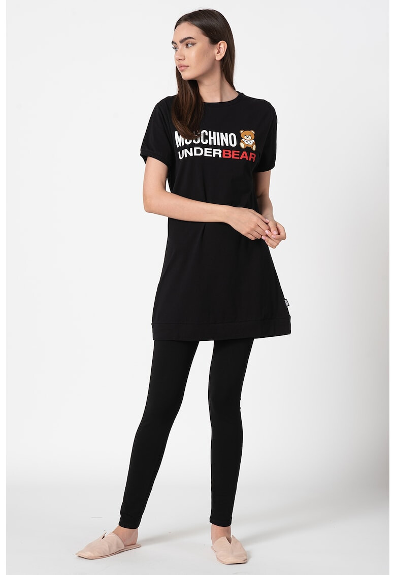 Moschino Домашна рокля с лого - Pepit.bg