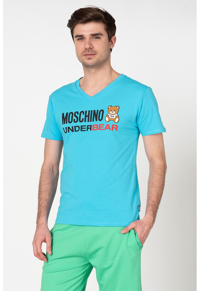 Moschino Домашна тениска с лого - Pepit.bg