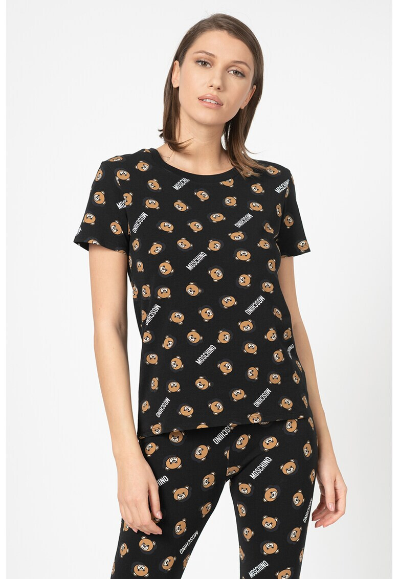 Moschino Домашна тениска с лого - Pepit.bg