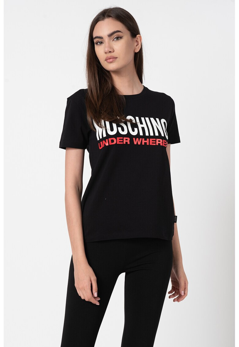 Moschino Домашна тениска с лого - Pepit.bg