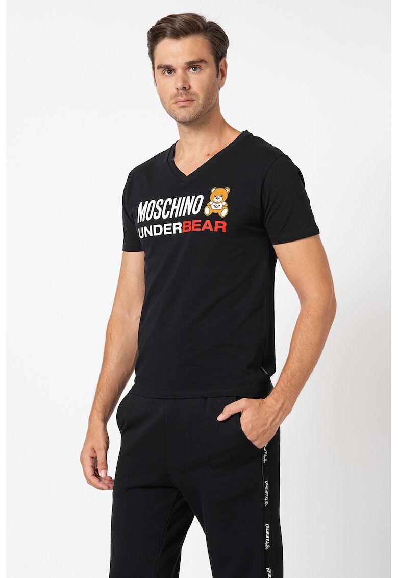 Moschino Домашна тениска с лого - Pepit.bg