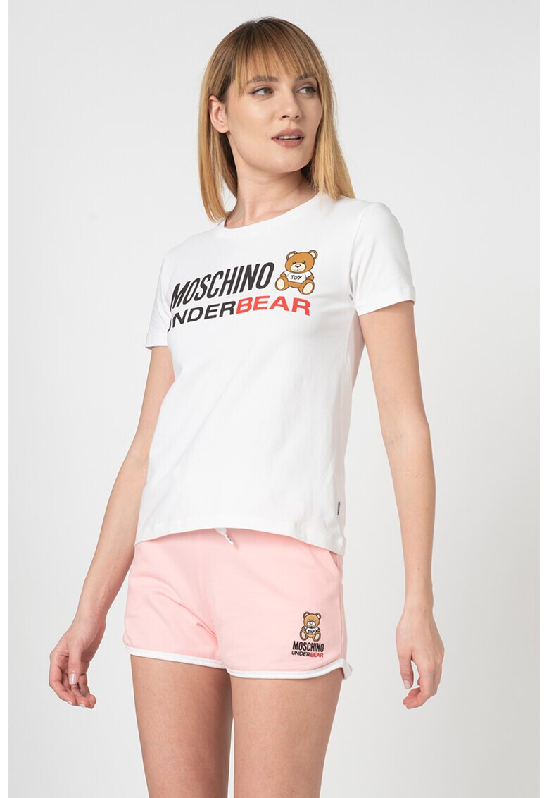 Moschino Домашна тениска с лого - Pepit.bg