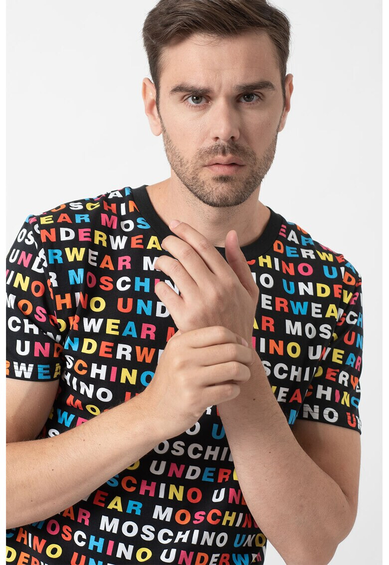 Moschino Домашна тениска с лого - Pepit.bg