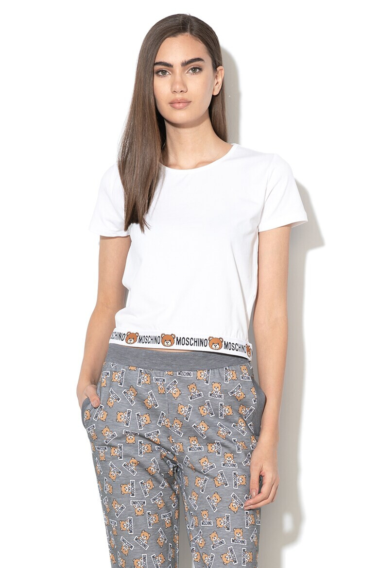 Moschino Домашна тениска с лого - Pepit.bg