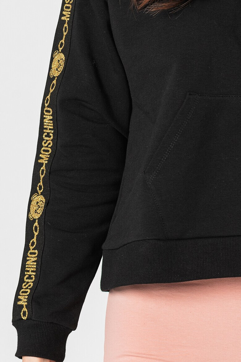 Moschino Домашно худи с лого встрани - Pepit.bg