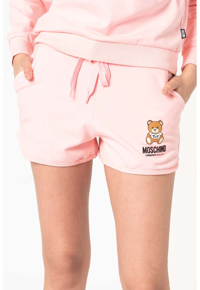 Moschino Къс панталон с лого - Pepit.bg