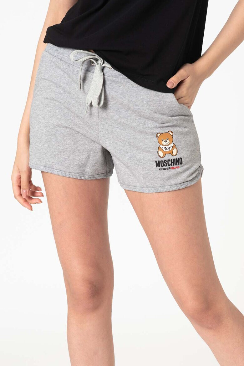 Moschino Къс панталон с лого - Pepit.bg